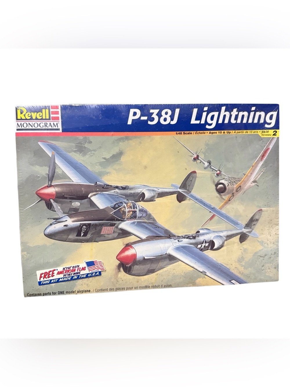 Revell Lockheed P-38J LIGHTNING 1/48 WWII US Fighter SEALED